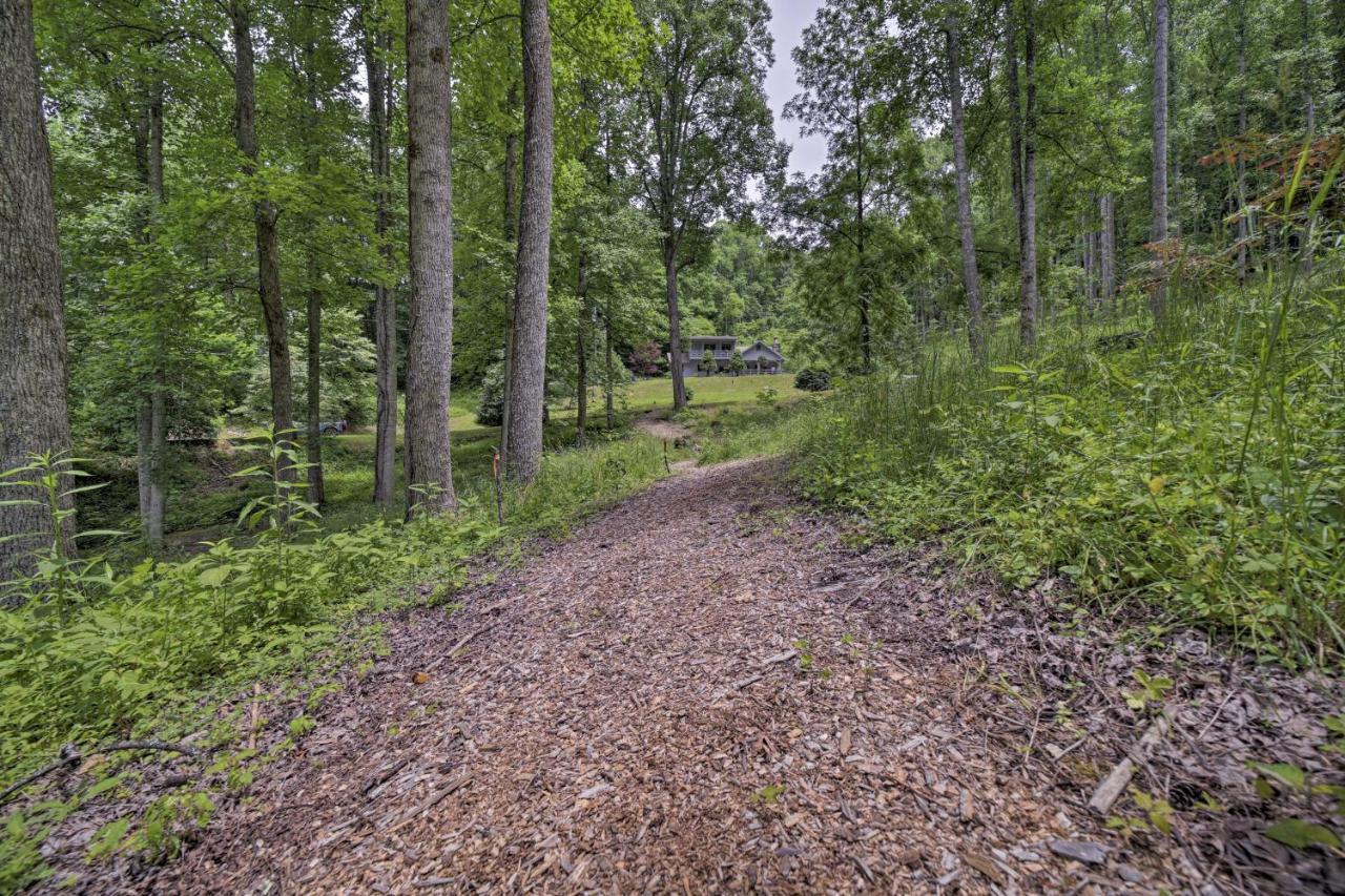 Bryson City Home With Private Fire Pit And Creek! Extérieur photo